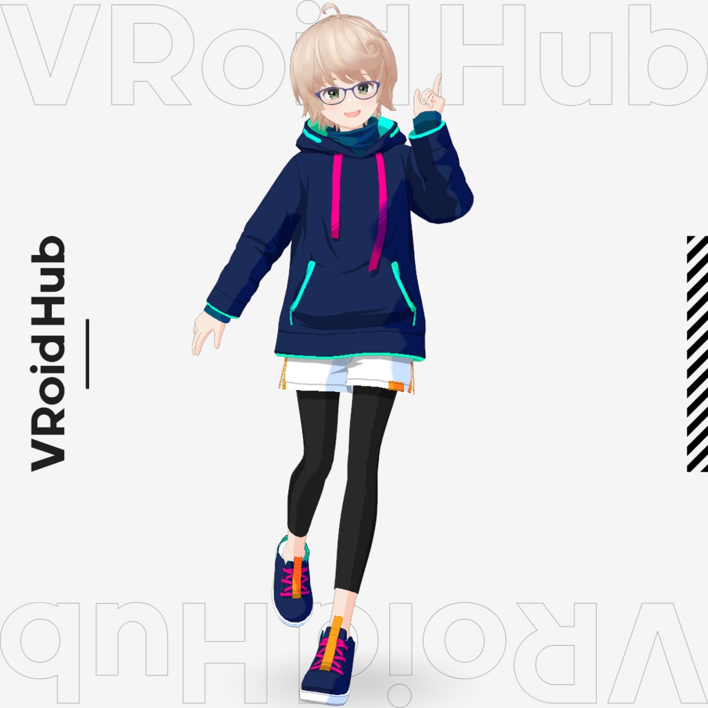 【無料配布/FREE】VRM撮影に便利なポーズ・アニメーションライブラリ(vrma/json)