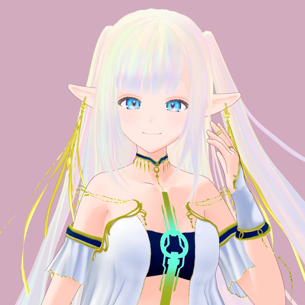 VRoid Hair Texture【Aurora Bloom/オーロラブルーム】