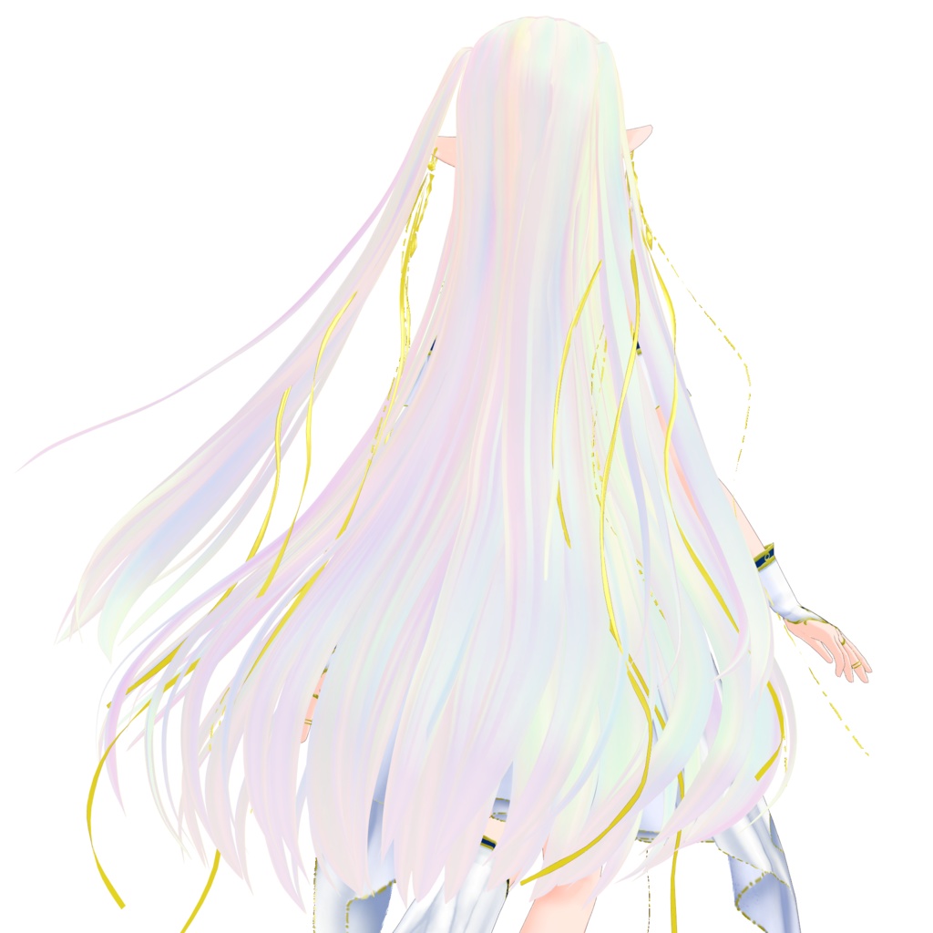 VRoid Hair Texture【Aurora Bloom/オーロラブルーム】