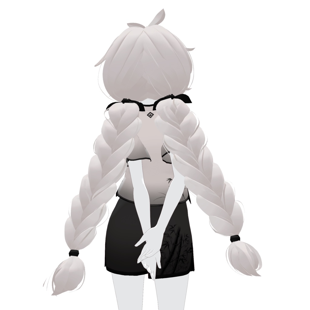 VRoid Hair Custom Item「Woolly Puff」