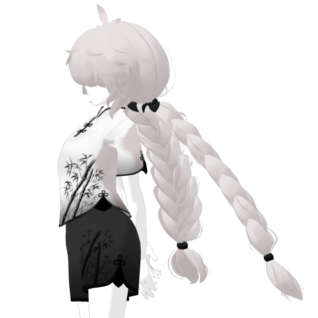 VRoid Hair Custom Item「Woolly Puff」