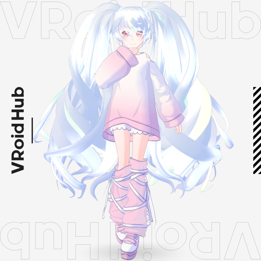 無料あり・便利なポーズライブラリ01・02(json/anim/vrma)cool and edgy/cute and feminine