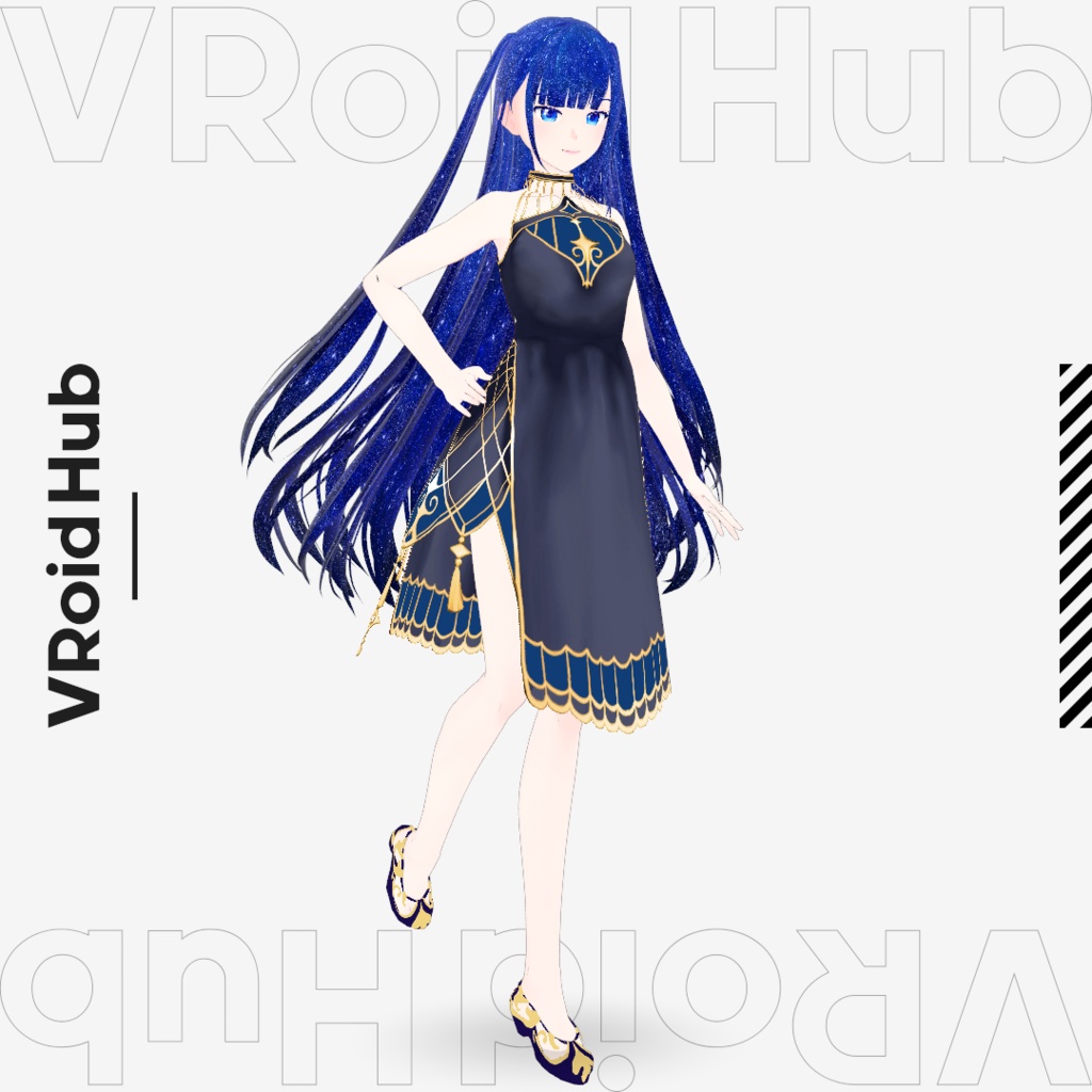 無料あり・便利なポーズライブラリ01・02(json/anim/vrma)cool and edgy/cute and feminine