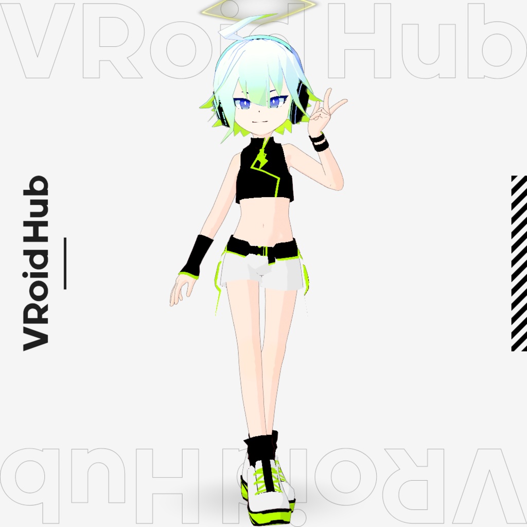無料あり・便利なポーズライブラリ01・02(json/anim/vrma)cool and edgy/cute and feminine