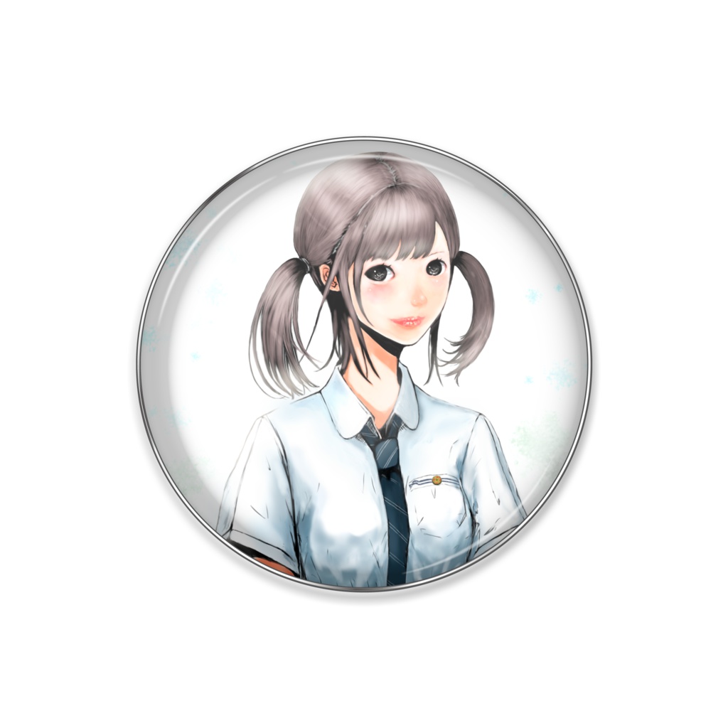 ピンバッジ25mm 「ついんてーる」
