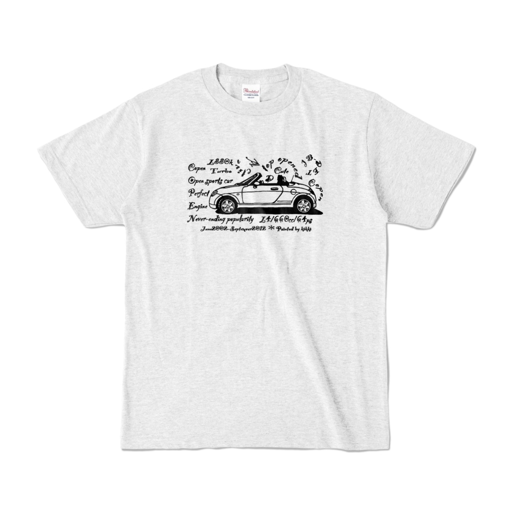Tシャツアッシュカラー【コペン横改2】