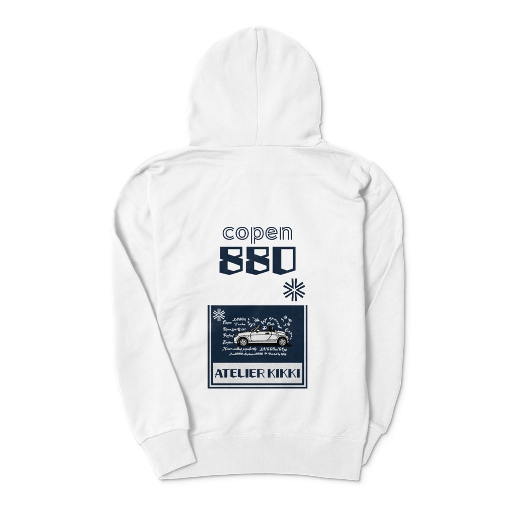 パーカー【880*】各色別デザイン