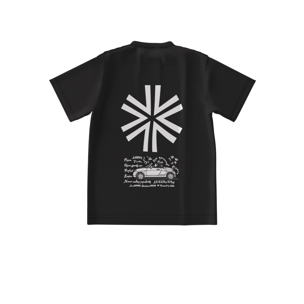 ビッグシルエットTシャツ【880*】各色別デザイン