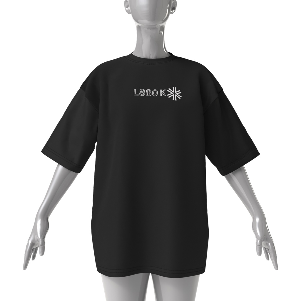 ビッグシルエットTシャツ【880*】各色別デザイン