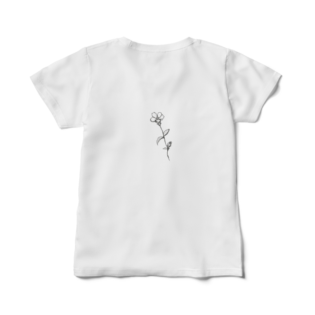 レディースTシャツ 両面 いちりん