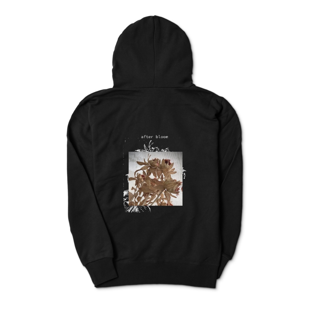 ジップパーカー -after bloom-