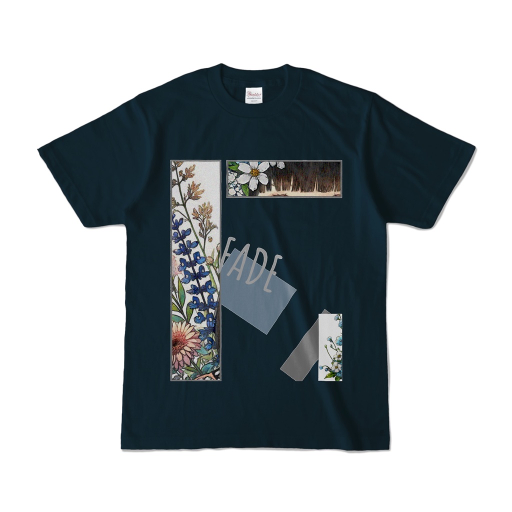 FADE-Tシャツ-(ネイビー)