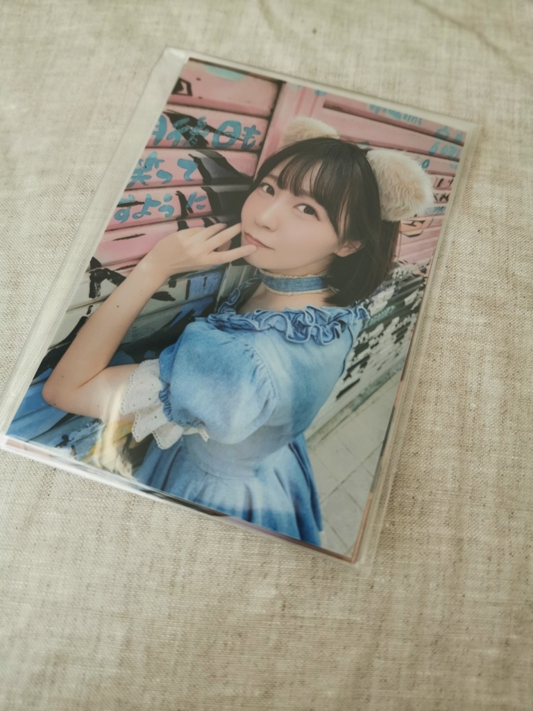 僕と猫。制服ブロマイド