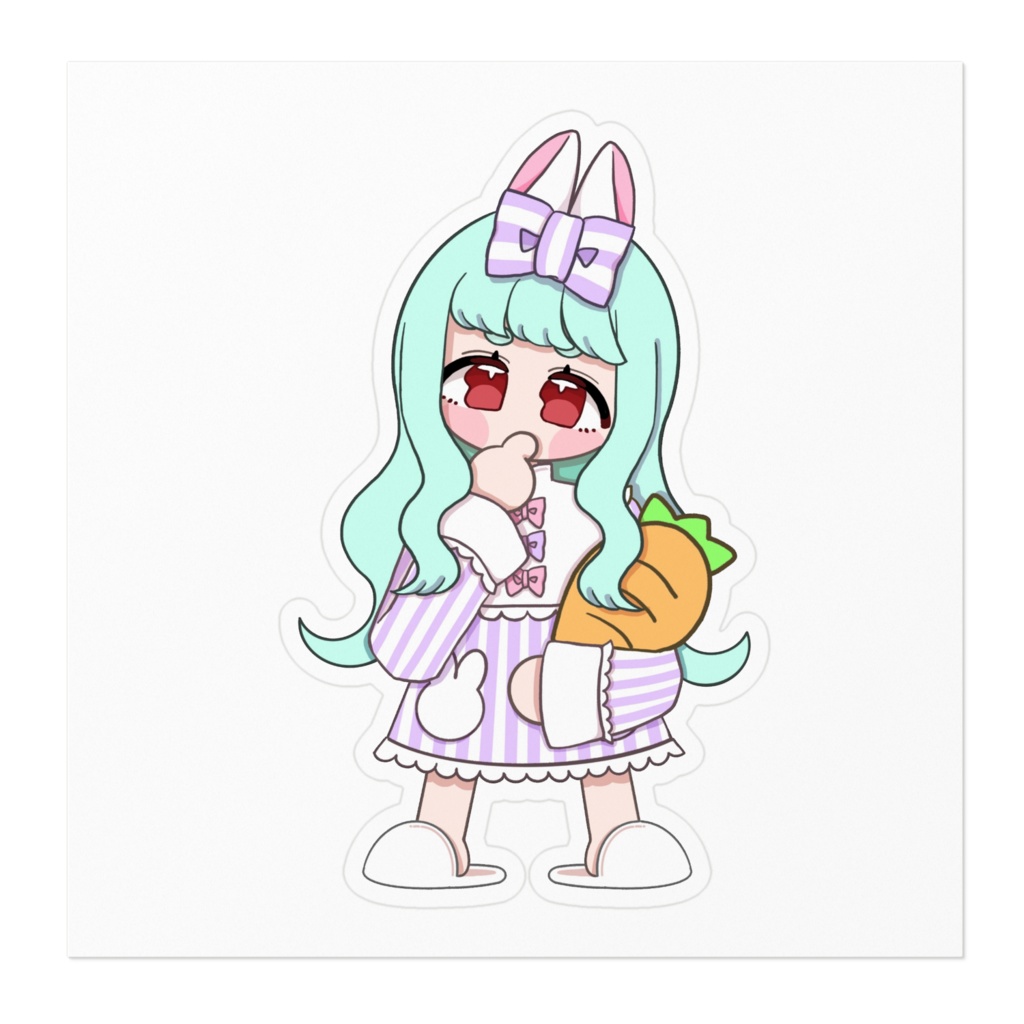 かろちゃんステッカー