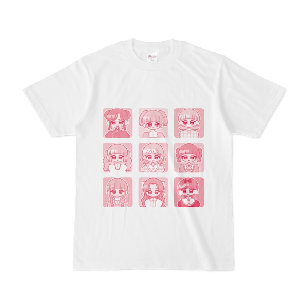 ぷにぷにTシャツ タイプ-ぴんく