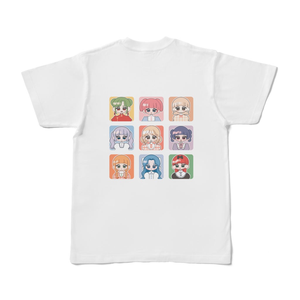 ぷにぷにTシャツ タイプ-両面フルカラー♡