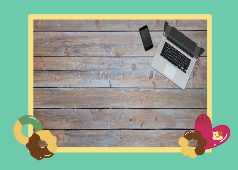 【無料版有】ドーナツ前景フレーム