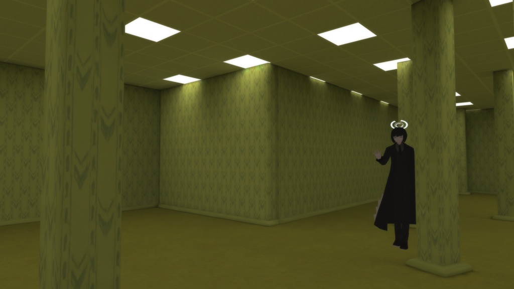 【無料】オリジナル3Dモデル「佐竹ナギサ」【PC/Mobile】