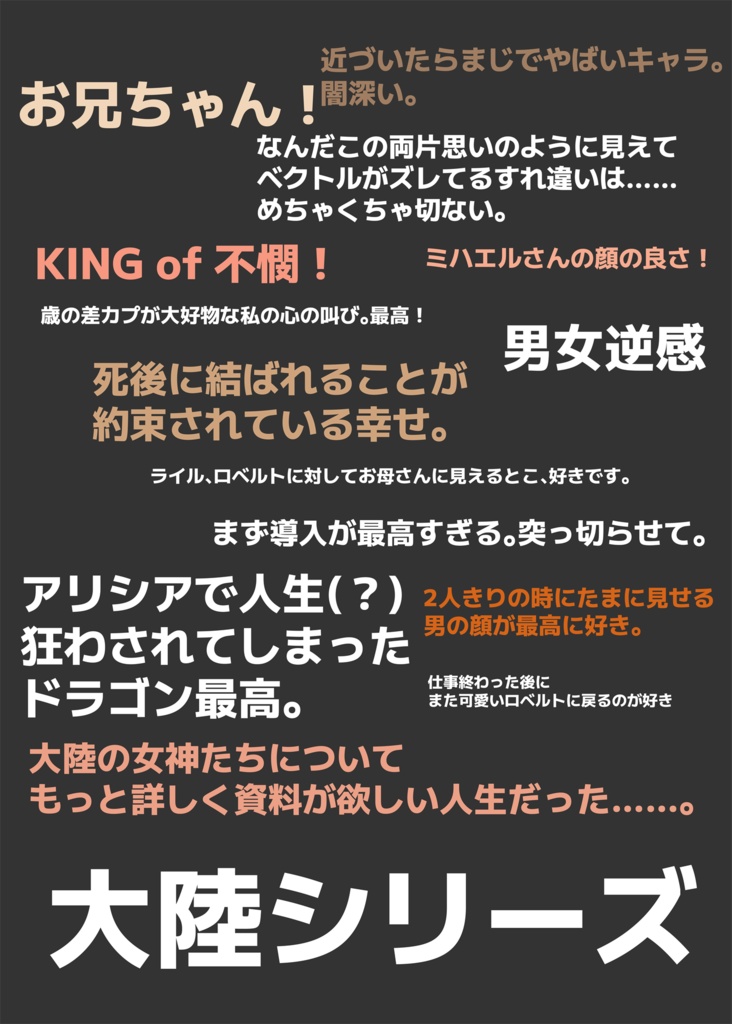 クインロゼのゲームが好きなんだ!! ~既存の原稿を含めたロゼゲーにまつわるちょっとした作品集+ファンによる雑誌的なゲーム紹介&感想なロゼゲーム相互プレゼン本~