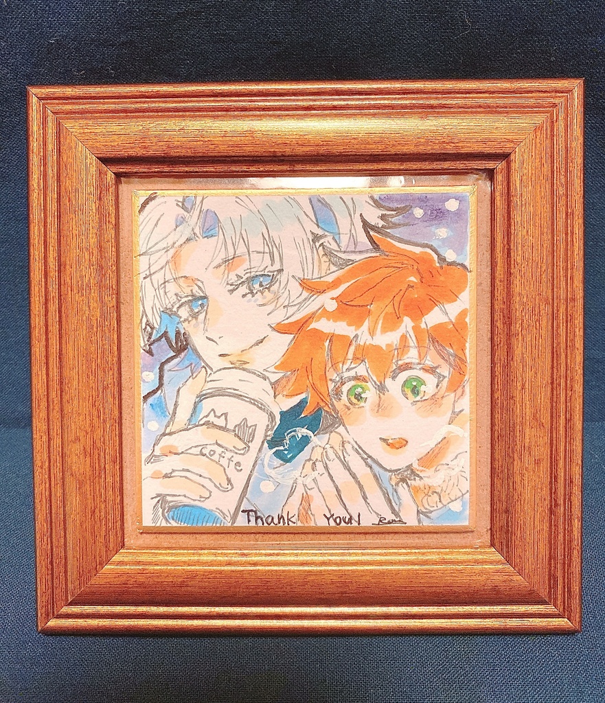 手描きジン主色紙