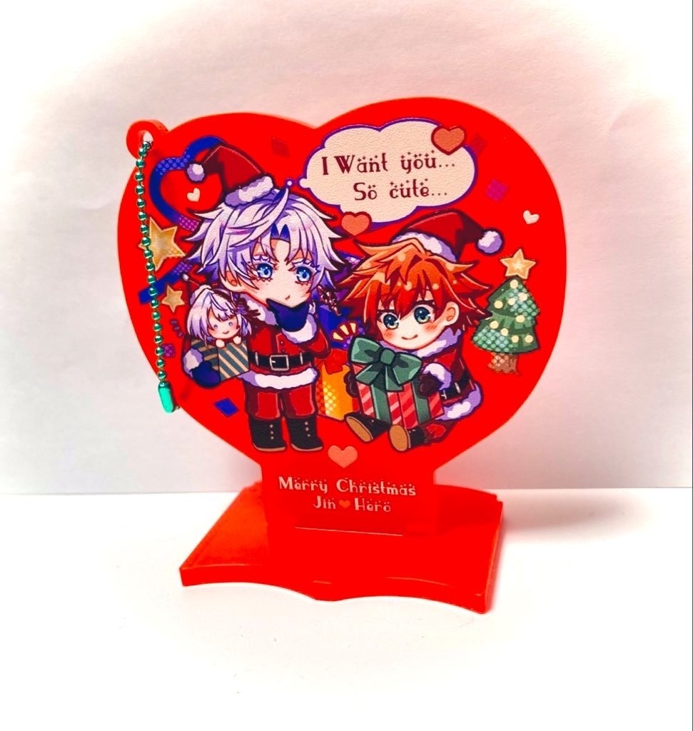 クリスマスジン主 アクリルスタンドキーホルダー