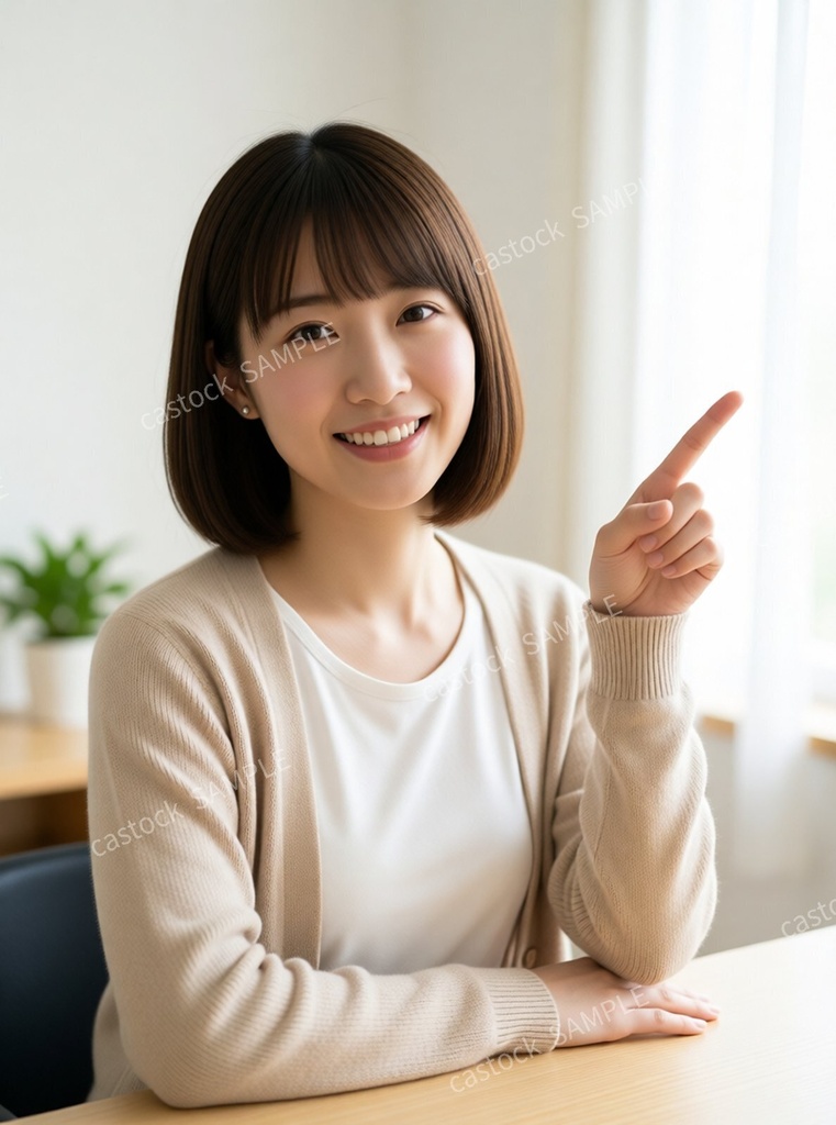 【AI人物素材】在宅ワーク 26枚セット|同一人物・商用OK・肖像権フリー|castock
