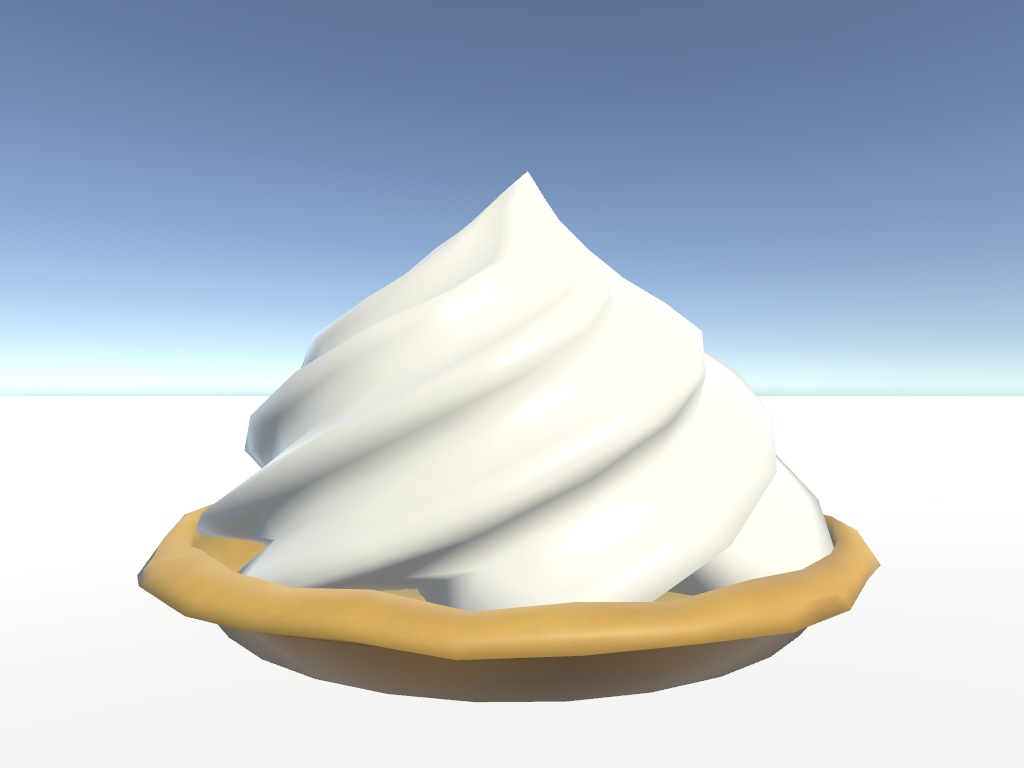 【VRChat想定】パイ投げのパイ