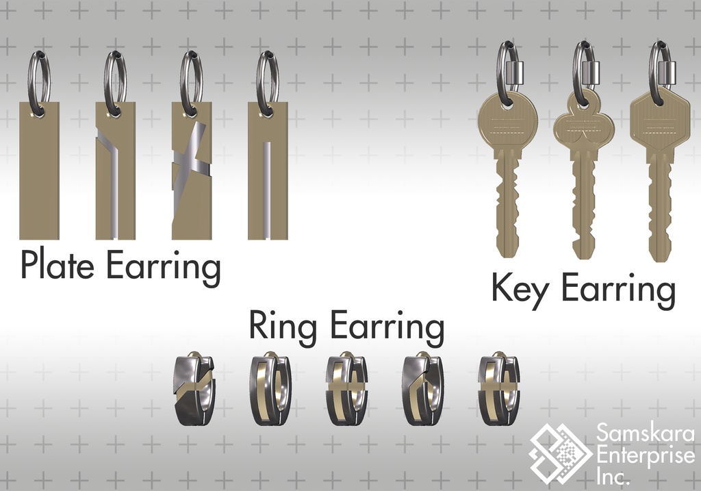 【VRChat想定】シンプルアクセサリーセット【Phys Bone対応】【MA対応】