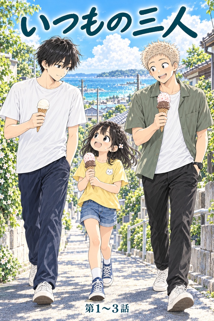 【無料】いつもの三人｜第1〜3話【PDF】