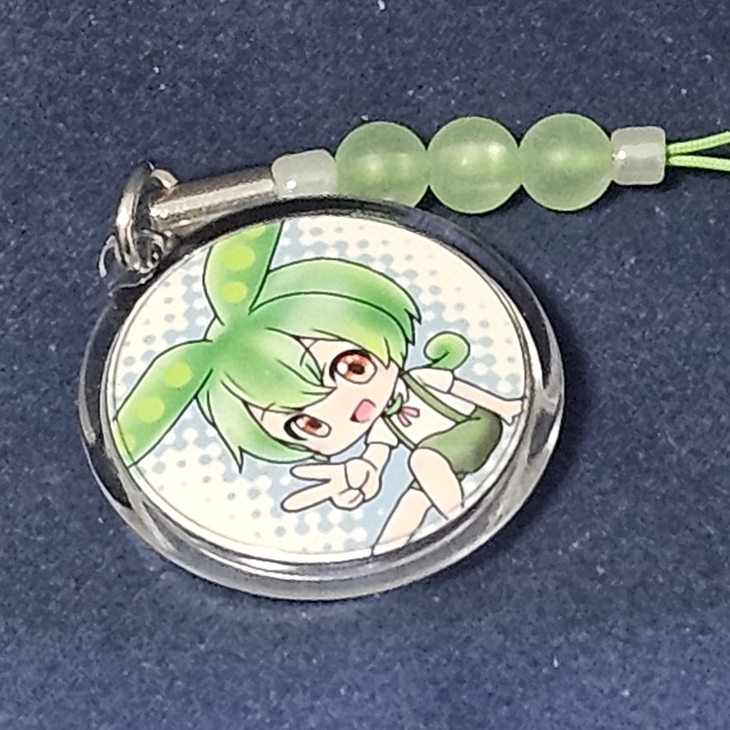 ずんだもん NFCタグ付ミニキーホルダー