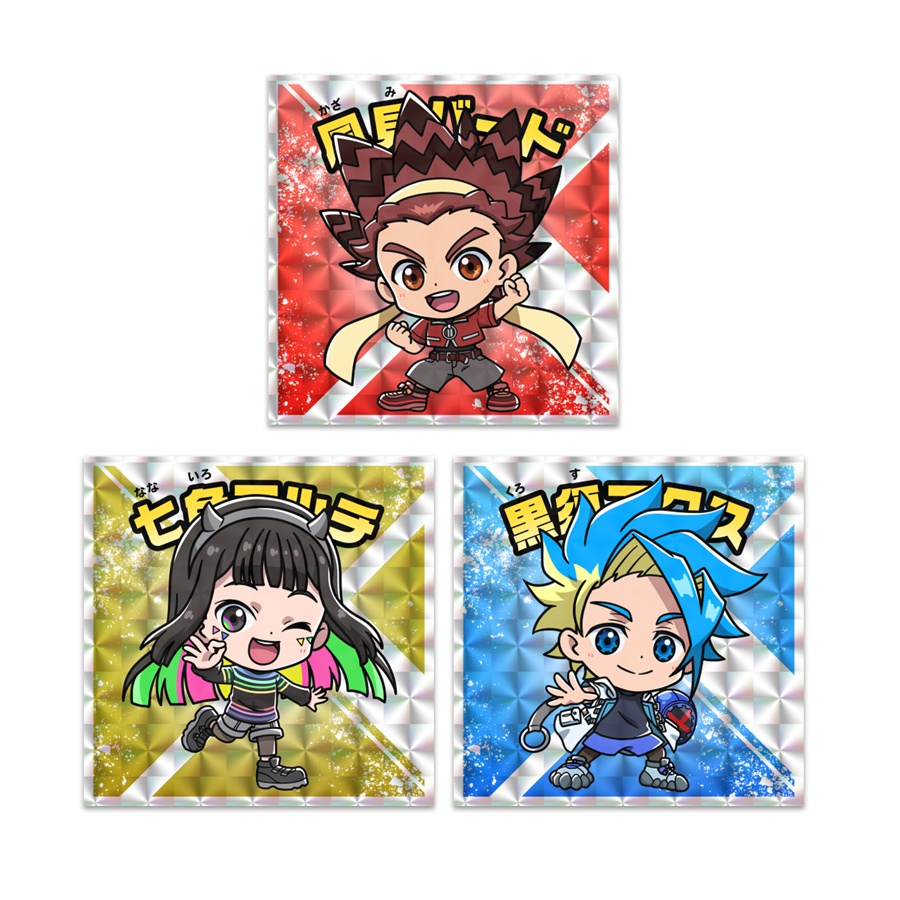 ビックリマン風シール　チームペルソナ3枚セット