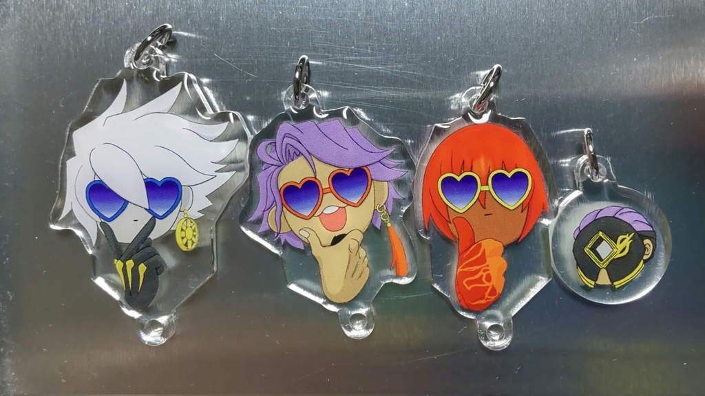 【FGO】3連+αアクリルキーホルダー【カウラヴァ】