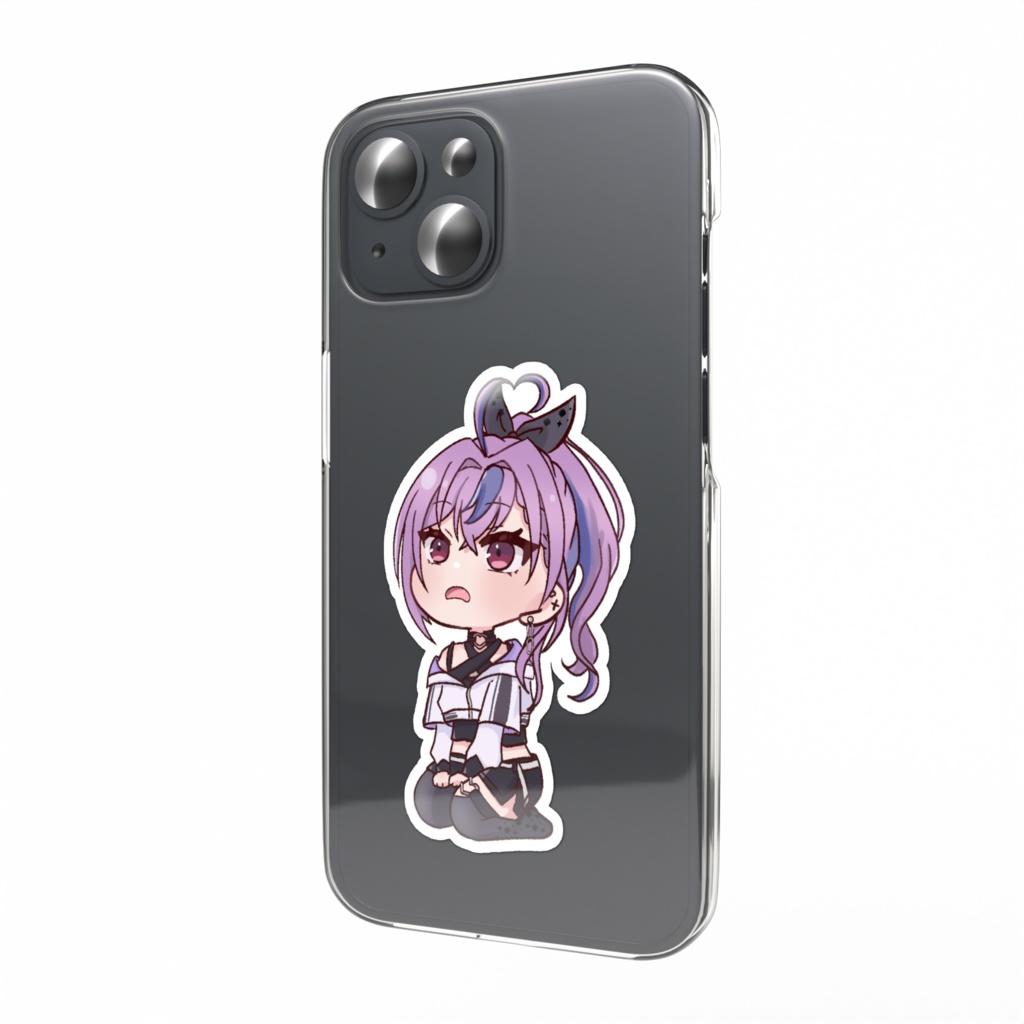 への口スマホステッカー