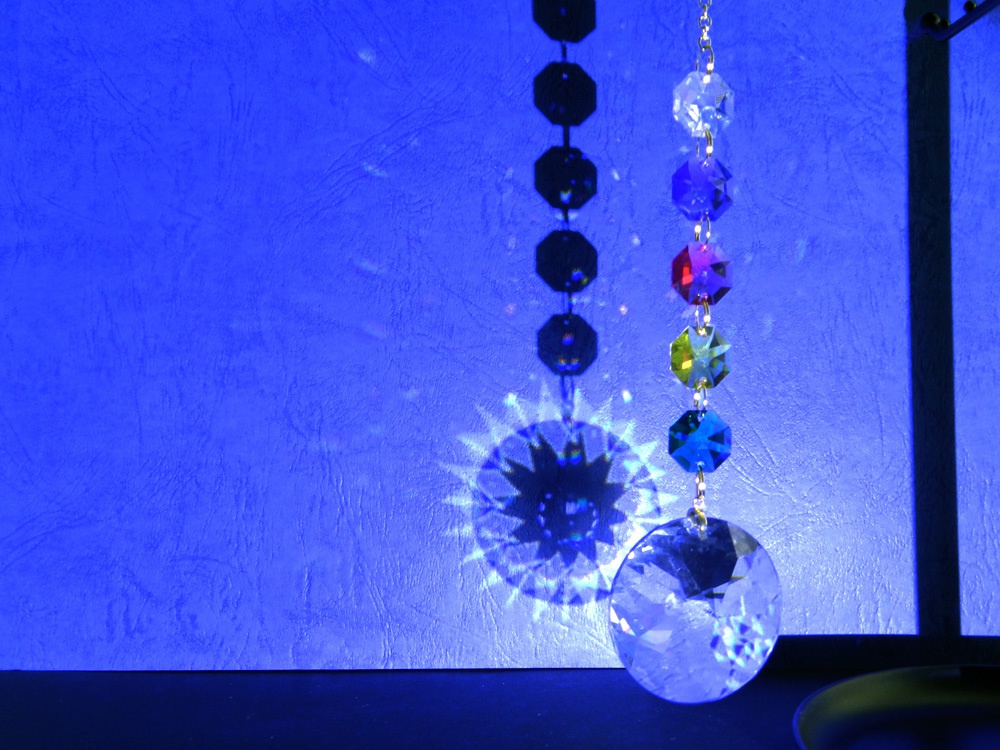 ラウンドフラワーのサンキャッチャー