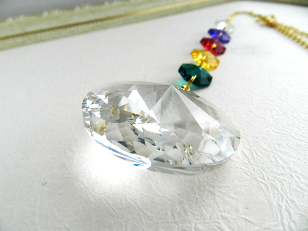 ラウンドフラワーのサンキャッチャー