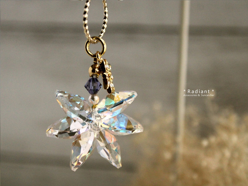 ~氷華~スワロフスキー・クリスタルのバッグチャーム☆全5色