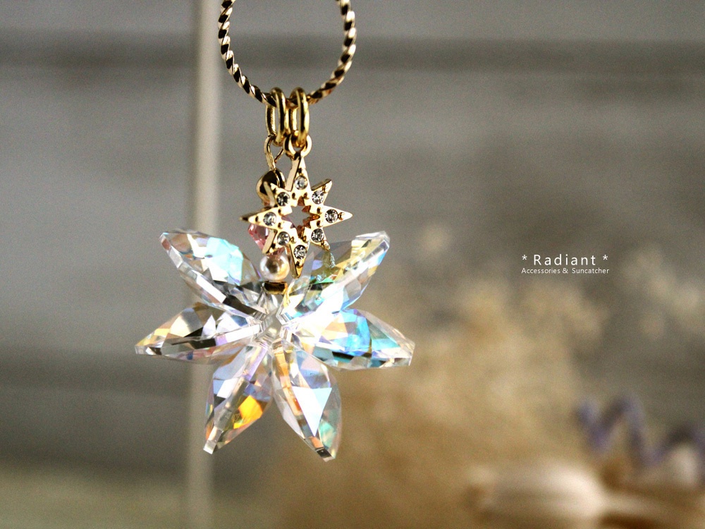 ~氷華~スワロフスキー・クリスタルのバッグチャーム☆全5色