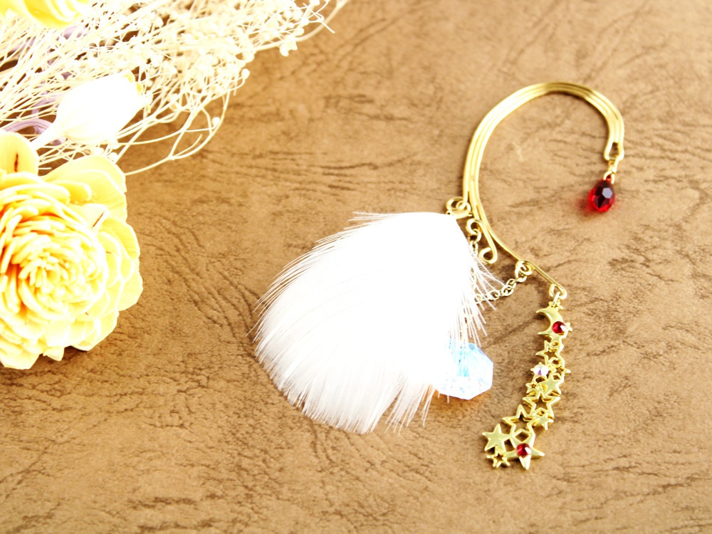 星羽のイヤーフック(全6色)