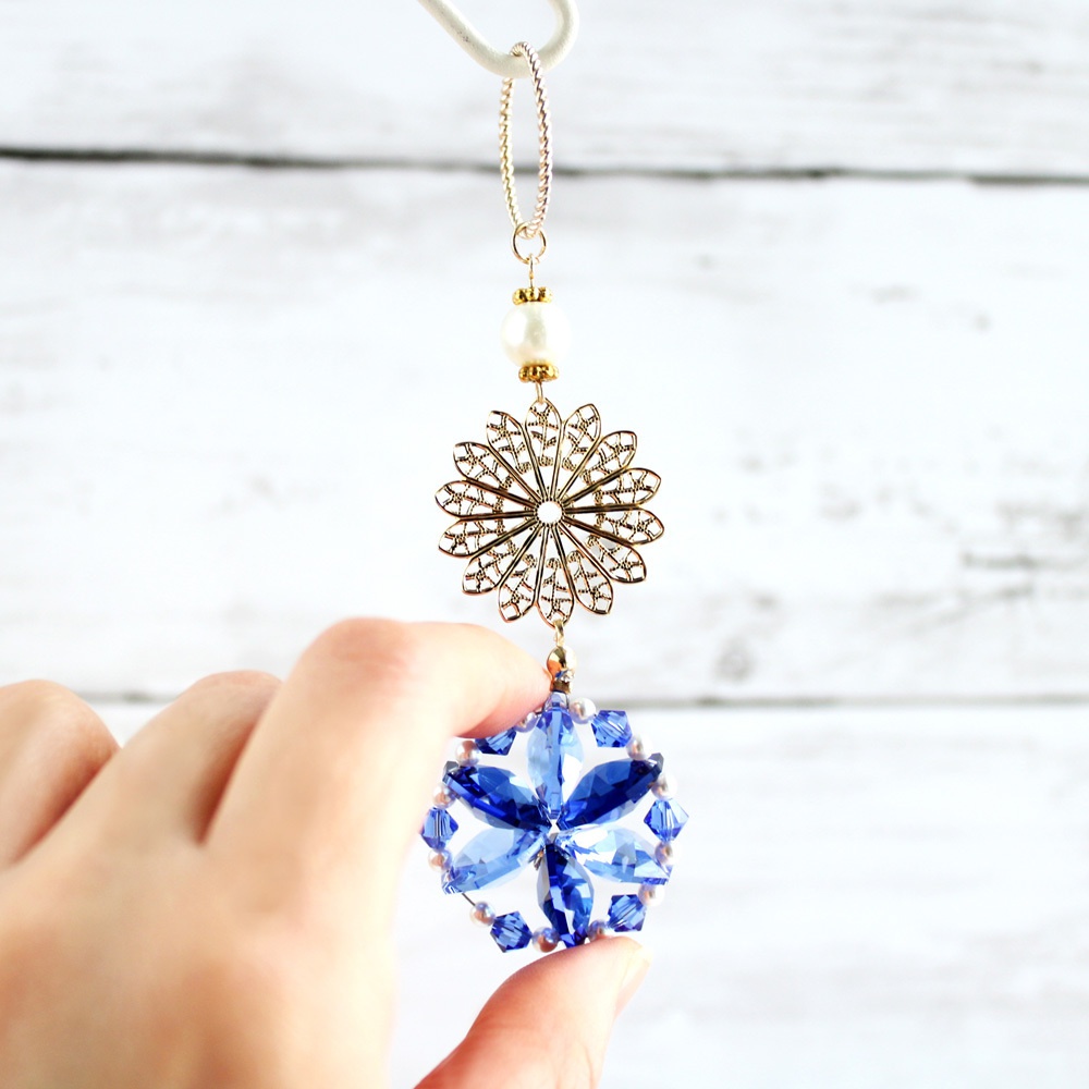 ~氷輪~サンキャッチャー(全6色)☆Swarovski crystal使用 Radiant