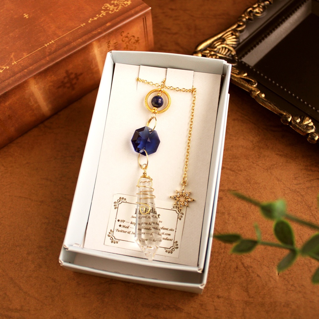 ~惑星~ペンデュラム<Swarovski Crystal使用>