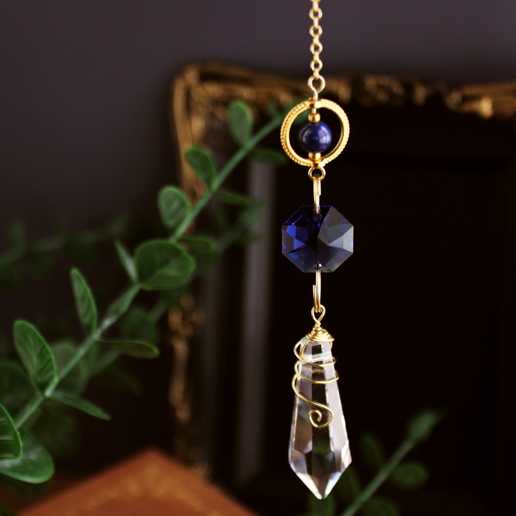 ~惑星~ペンデュラム<Swarovski Crystal使用>