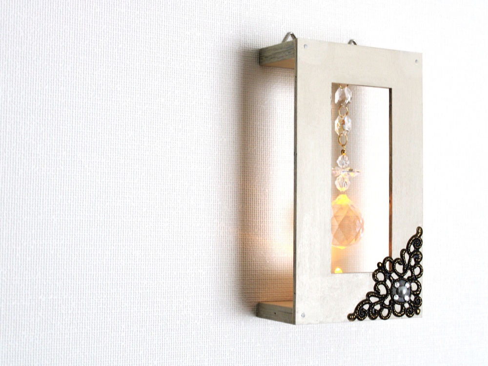 壁掛け&置き型サンキャッチャー~虹舞~ ボール型(スワロフスキー・クリスタル使用)