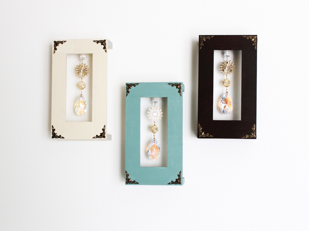 壁掛け&置き型サンキャッチャー~虹舞~しずく型(高級クリスタル使用)