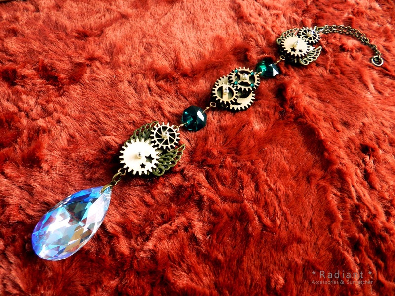 廻る歯車 ~輪転のサンキャッチャー Swarovski crystal使用