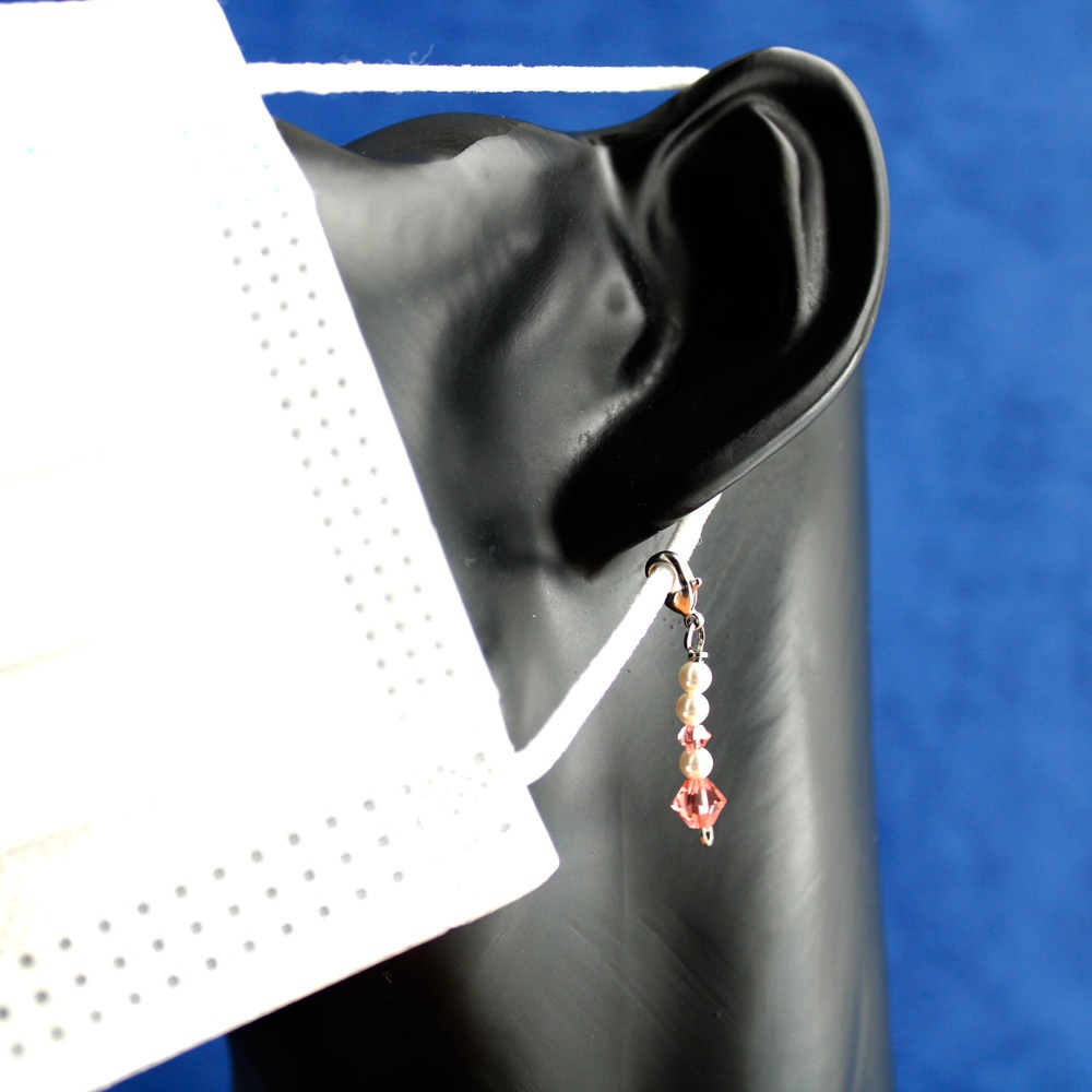 消毒できるミニチャーム(全10色)<Swarovski Crystal使用>