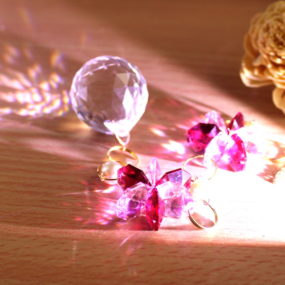 八角華のサンキャッチャー（全５色）☆Swarovski crystal 使用【受注制作】 - Radiant - BOOTH