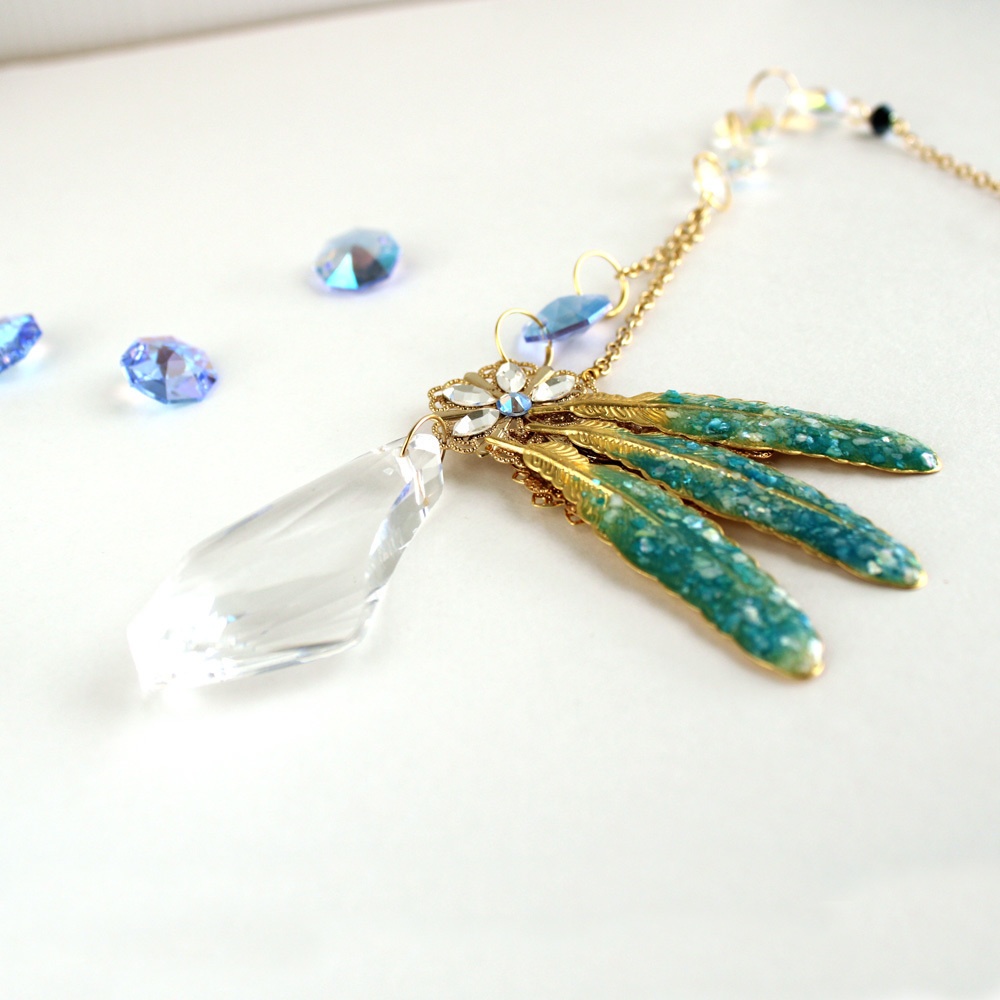 Bird Wing ~翼のサンキャッチャー ☆ Swarovski Crystal使用   Radiant