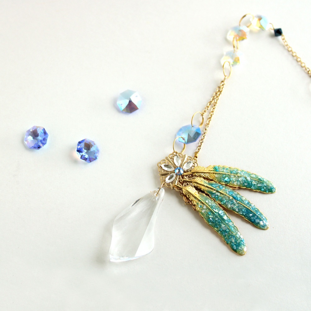 Bird Wing ~翼のサンキャッチャー ☆ Swarovski Crystal使用   Radiant