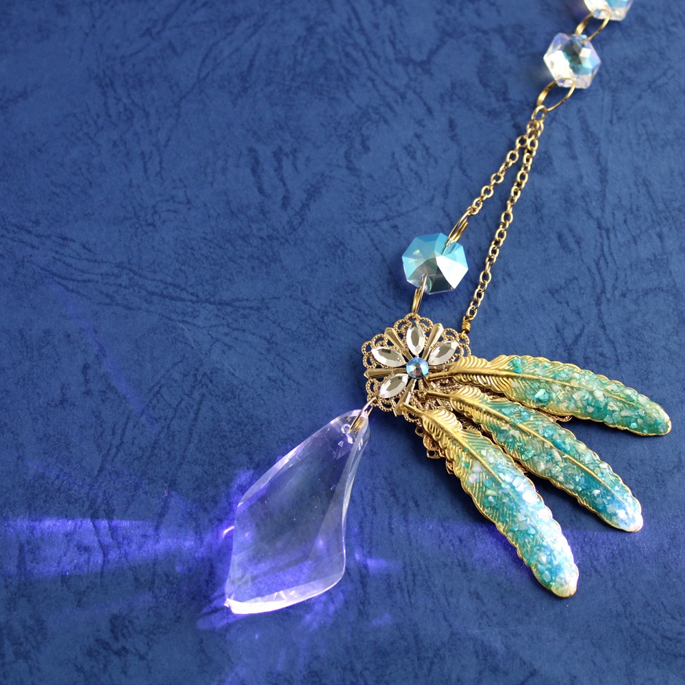 Bird Wing ~翼のサンキャッチャー ☆ Swarovski Crystal使用   Radiant