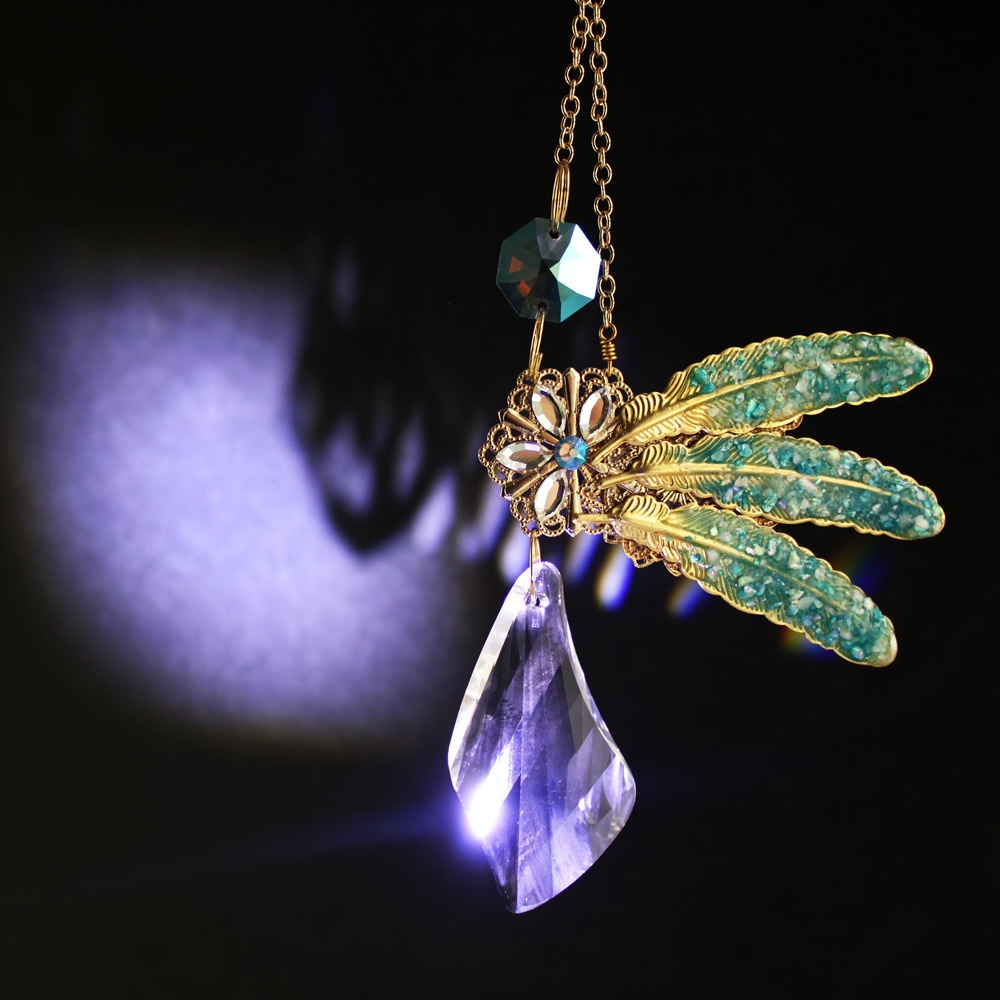 Bird Wing ～翼のサンキャッチャー ☆ Swarovski Crystal使用   Radiant